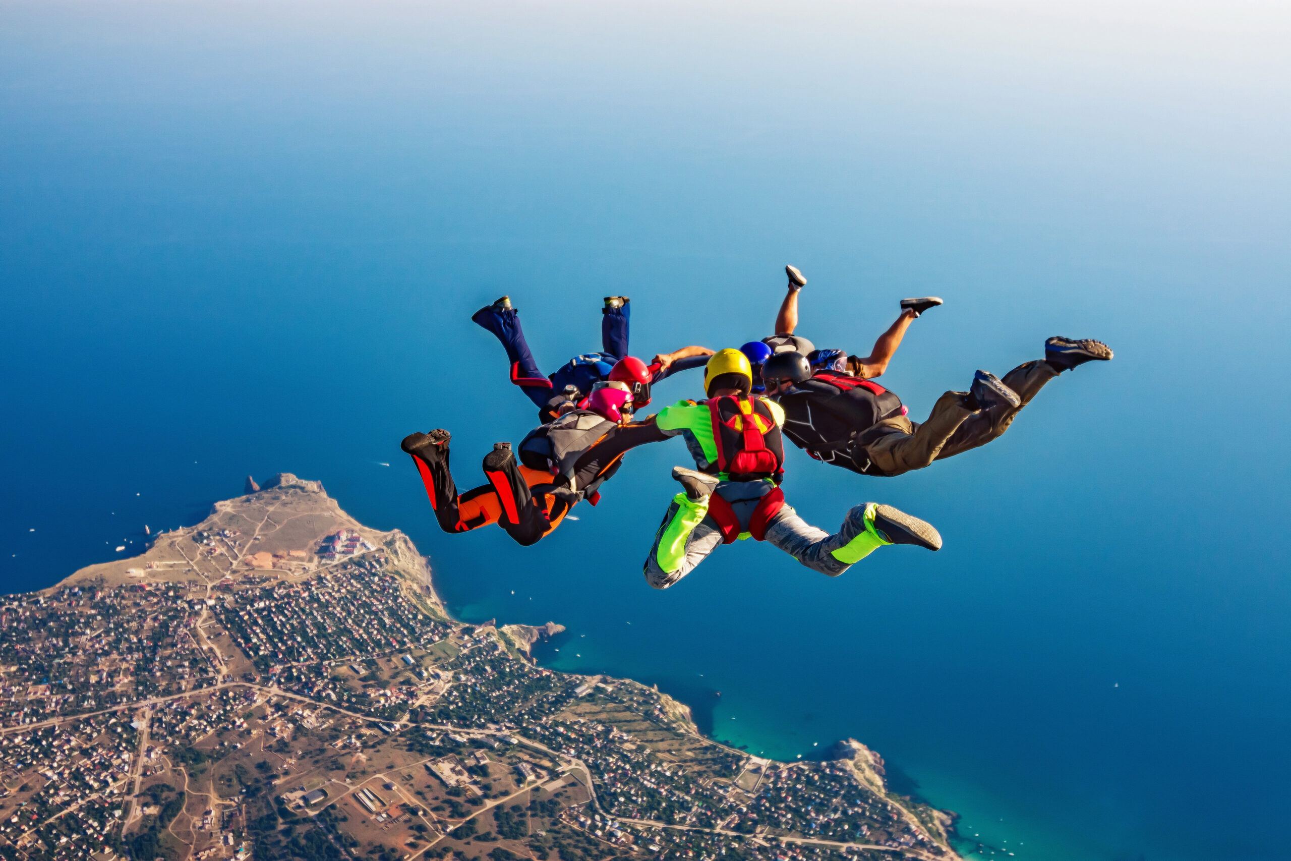 Skydiving paestum